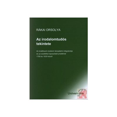 AZ IRODALOMTUDÓS TEKINTETE