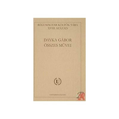 DAYKA GÁBOR ÖSSZES MŰVEI