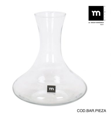 Edina dekantáló, 1,5 l, üveg 18.5x22 cm