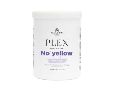 Kallos Plex Bond Builder No Yellow hamvasító pakolás növényi protein és peptid komplex-szel, 500 ml