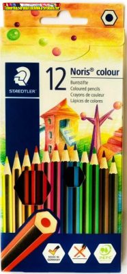STAEDTLER Színesceruza hatszögletű 12db-os - 185C12