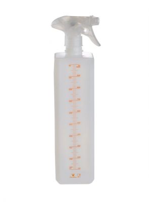 Szirupadagoló flakon szórófejjel, 7-7-30 cm, 1 l