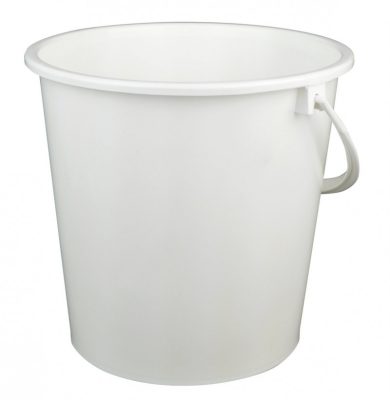 Vödör 8 liter 26-25 cm műanyag füllel