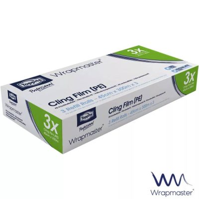 Wrapmaster 4500 PE fólia 45cmx300m (3tek/karton)