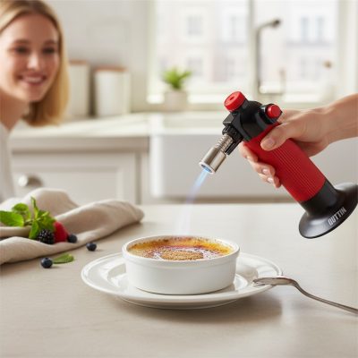 Flambírozó szakácsfáklya - Erős láng