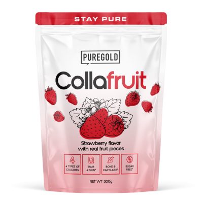 PureGold Collafruit marhakollagén italpor - eper 150g