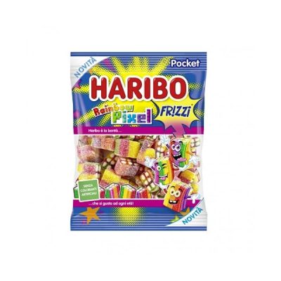 Haribo Pixel Fizz gumicukor 80g