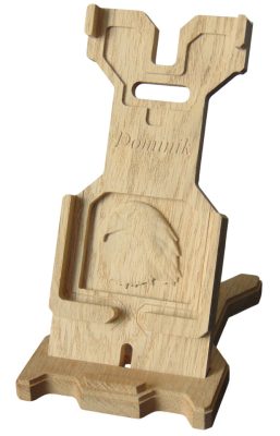 Fa telefontartó, Sas