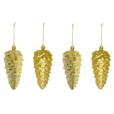 Toboz szett 4db-os akasztós arany