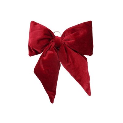 Masni akasztós textil piros 24x27cm