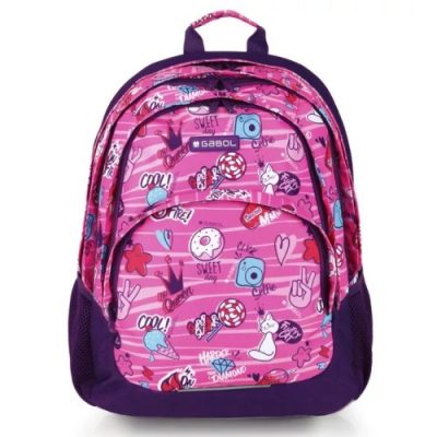 Sticker iskolatáska, hátizsák