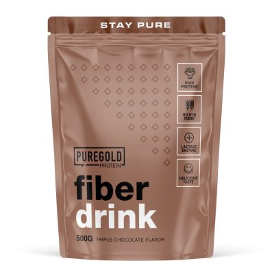 PureGold Fiber Drink - Triple Chocolate 500g