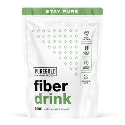 PureGold Fiber Drink - Matcha Latte 500g