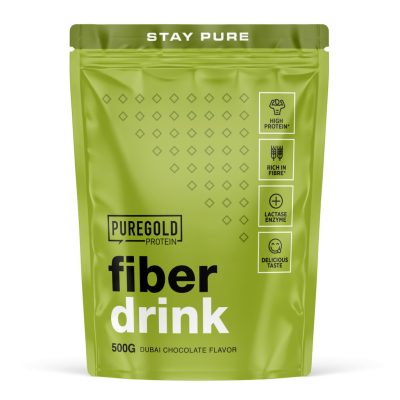 PureGold Fiber Drink - Dubai Chocolate 500g