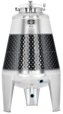 Speidel nemesacél Black Eye fermentációs tartály 625 és 1000 literes méretben