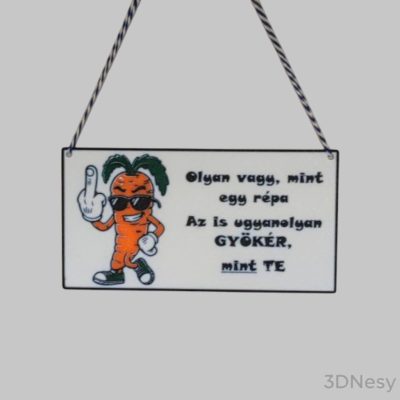 Olyan vagy mint egy répa...