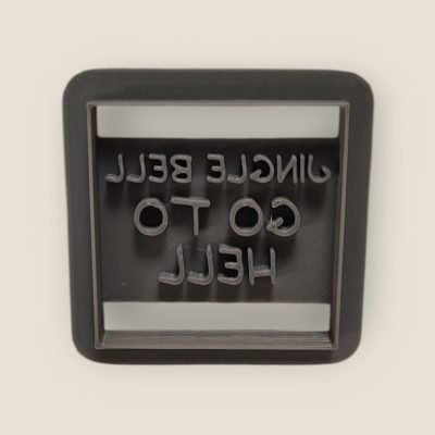 Jingle bell go to hell süti kiszúró