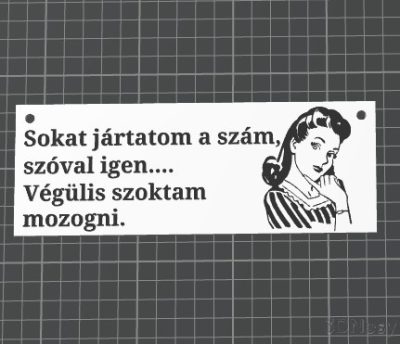 Sokat jártatom a szám...