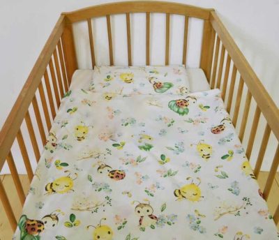 Baba ágyneműhuzat - méhecskés