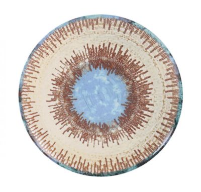 Infinity Micenas spanyol porcelán prezentációs tányér – 32 cm, látványos tálaláshoz