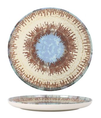 Infinity Nordik Micenas spanyol porcelán desszerttányér – 20 cm, elegáns tálaláshoz