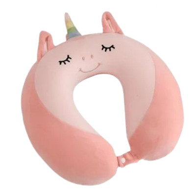 UtazóPajti unikornis memóriahabos gyerek nyakpárna