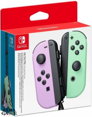 NINTENDO SWITCH JOY-CON PÁR (PASTEL PURPLE/PASTEL GREEN) - ÚJ