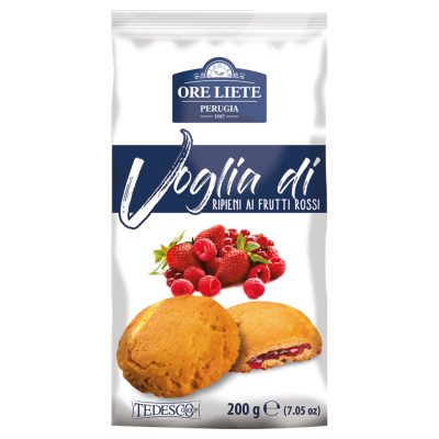 Ore liete piros gyümölcsös keksz 200g