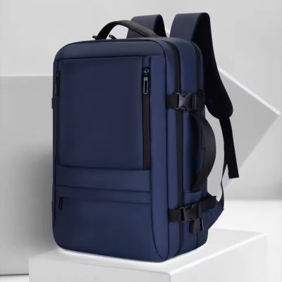 Musztang kék Wizzair 40x30x20 Ryanair 40x30x20 laptoptartós kabintáska