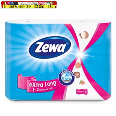 Zewa Premium Extra Long 70 lap papírtörlő 2 rétegű 2 tekercs/csg (kéztörlő)