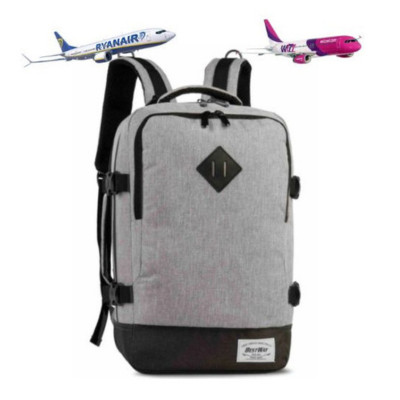 Bestway világosszürke 40x25x20 Ryanair, WizzAir méretű kabintáska