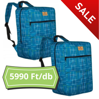 Rovicky kék akciós Ryanair, WizzAir ingyenes kézipoggyász méretű hátizsák