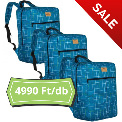 Rovicky kék akciós Ryanair, WizzAir ingyenes kézipoggyász méretű hátizsák