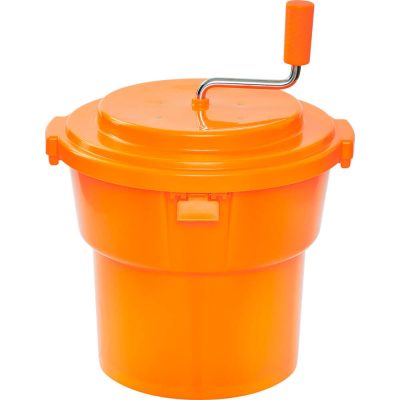 Salátacentrifuga, 19 liter, narancssárga, polipropilén