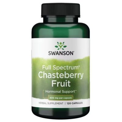 Swanson Chastberry Fruit (Barátcserje gyümölcs) 400mg 120 kapszula