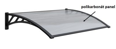 ROJAPLAST PÓTPANEL bejárati előtetőhöz - CICI3-hoz