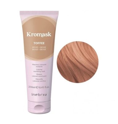 Inebrya Kromask hajszínező hajpakolás, Toffee, 250 ml