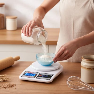 Digitális konyhai mérleg 7kg-os méréshatárral 1g-os pontosággal