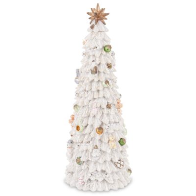 Karácsonyfa zenélő dobozzal forog 29cm