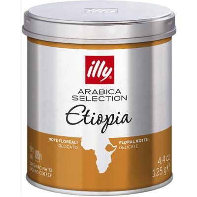 Illy Etiopia őrölt kávé, 125 g