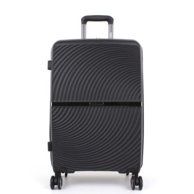 Orient antracit szürke bővíthető bőrönd, kabinbőrönd