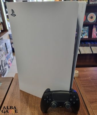 PS5 FAT (LEMEZMEGHAJTÓS) ALAP GÉPCSOMAG FEKETE KONTROLLERREL- HASZNÁLT