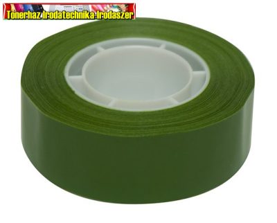 Ragasztószalag, 19 mm x 33 m, APLI, zöld (12275)