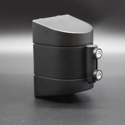 Fekete fali tokmány műanyag, sárga-fekete szalaggal, 5m, 5m (FTMFM)