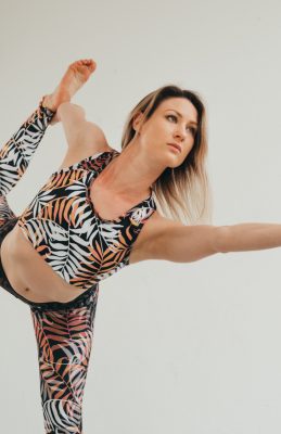 Technikai sportmelltartó - Tropic mintás - PATENT DUO