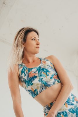 Technikai sportmelltartó - Wild spirit mintás - PATENT DUO