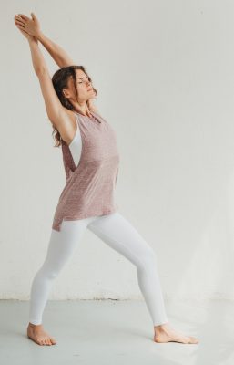 Oldalt kivágott ökopamut trikó - bordó - PATENT DUO