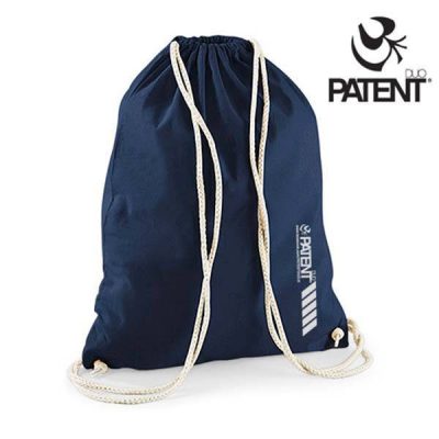 Vászon gymbag - kék - PATENT DUO