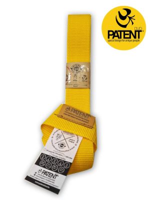 Jóga heveder - napsárga - PATENTDUO