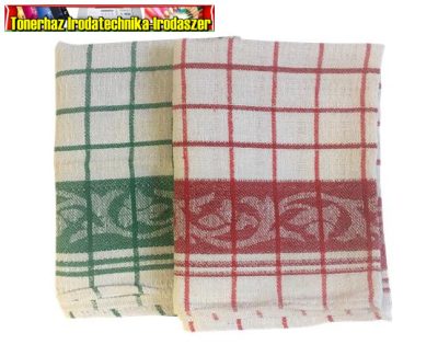 Konyhai törlőkendő, sűrűn szőtt, textil, 45x65cm, GastroLine (konyharuha)